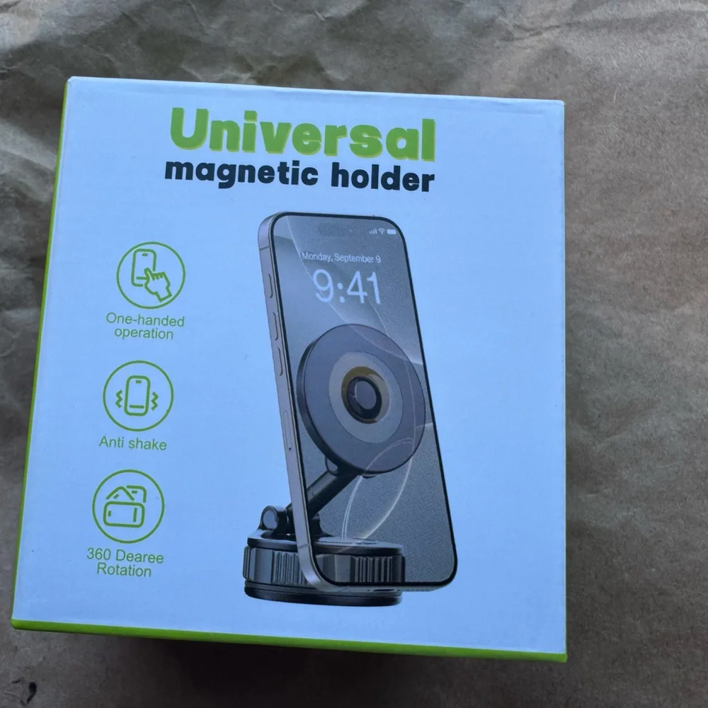 NEW Light Face Nano Gel Vacuum Magnetic Phone Holder,